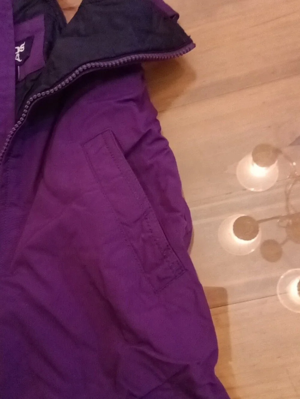 Lands' End Kids' Purple Size 4 Snow Bib Overalls